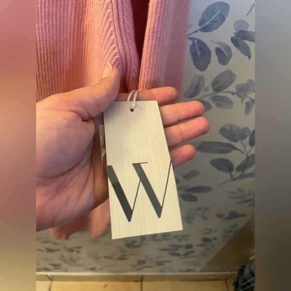 Worthington Women’s V Neck Knit Sweater Blouse Pink 3X. New w tag - Picture 6 of 9